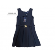 Платье детское школьное  для девочки (синее) 36- размер